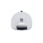 New York or Nowhere x New York Yankees White Two Tone Wordmark 9FORTY A-Frame Snapback Hat