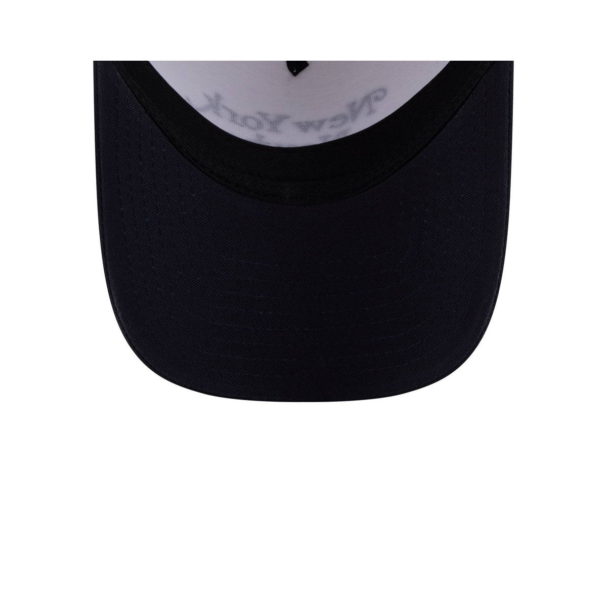 New York or Nowhere x New York Yankees White Two Tone Wordmark 9FORTY A-Frame Snapback Hat