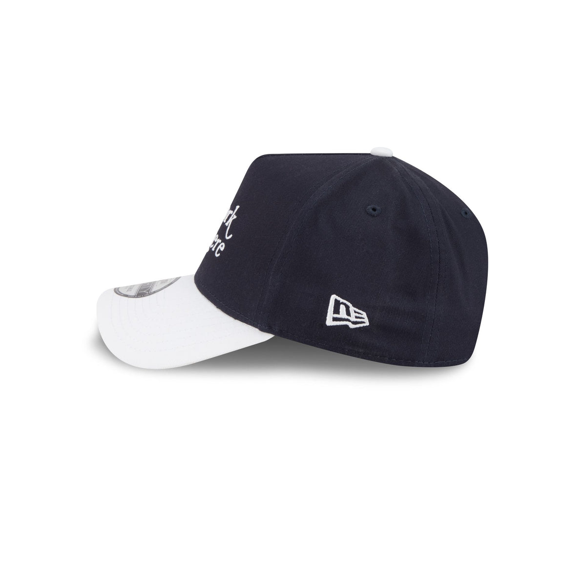 New York or Nowhere x New York Yankees Navy Two Tone 9FORTY A-Frame Snapback Hat