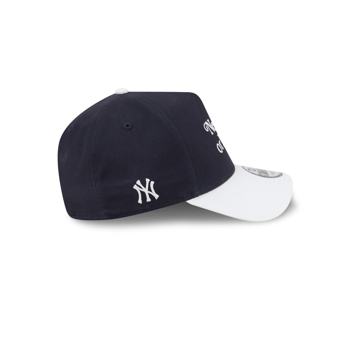 New York or Nowhere x New York Yankees Navy Two Tone 9FORTY A-Frame Snapback Hat