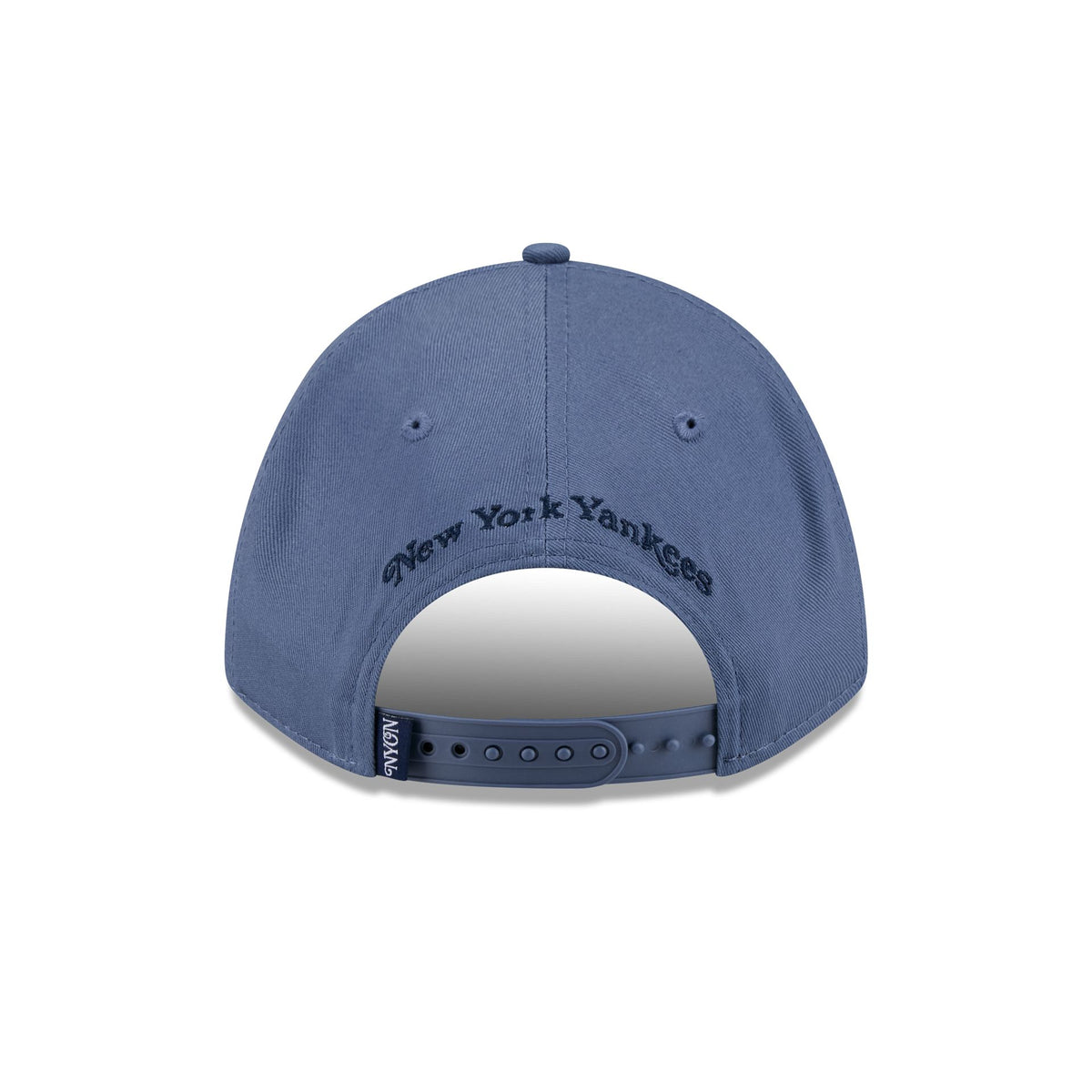 New York or Nowhere x New York Yankees Slate Blue Wordmark 9FORTY A-Frame Snapback Hat