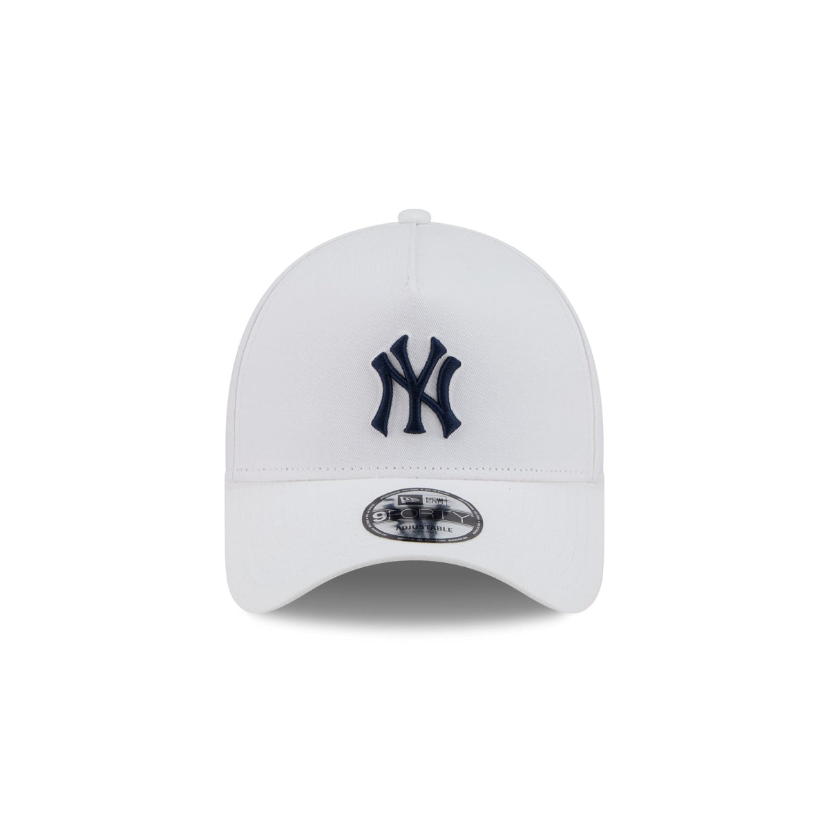 New York or Nowhere x New York Yankees Optic White 9FORTY A-Frame Snapback Hat