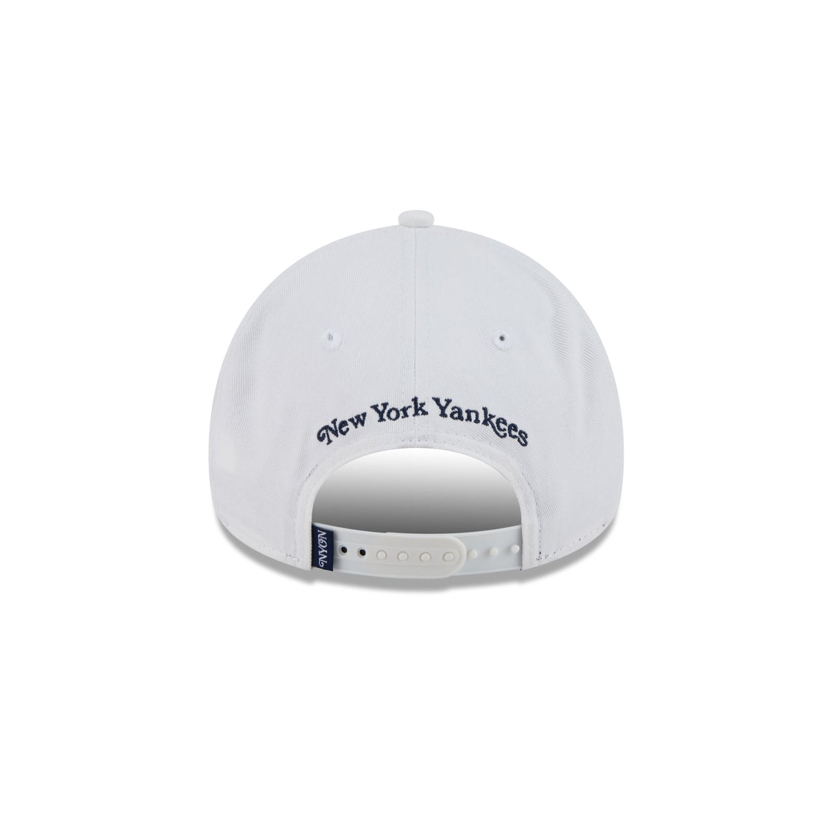 New York or Nowhere x New York Yankees Optic White 9FORTY A-Frame Snapback Hat