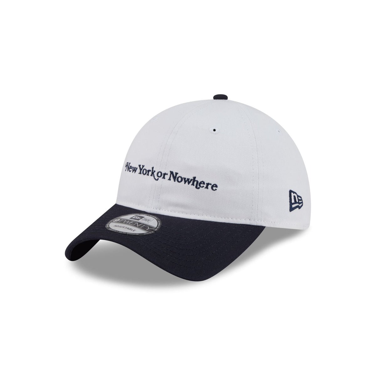 New York or Nowhere x New York Yankees White Two Tone 9TWENTY Adjustable Hat