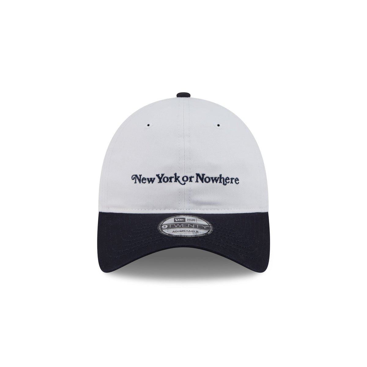New York or Nowhere x New York Yankees White Two Tone 9TWENTY Adjustable Hat