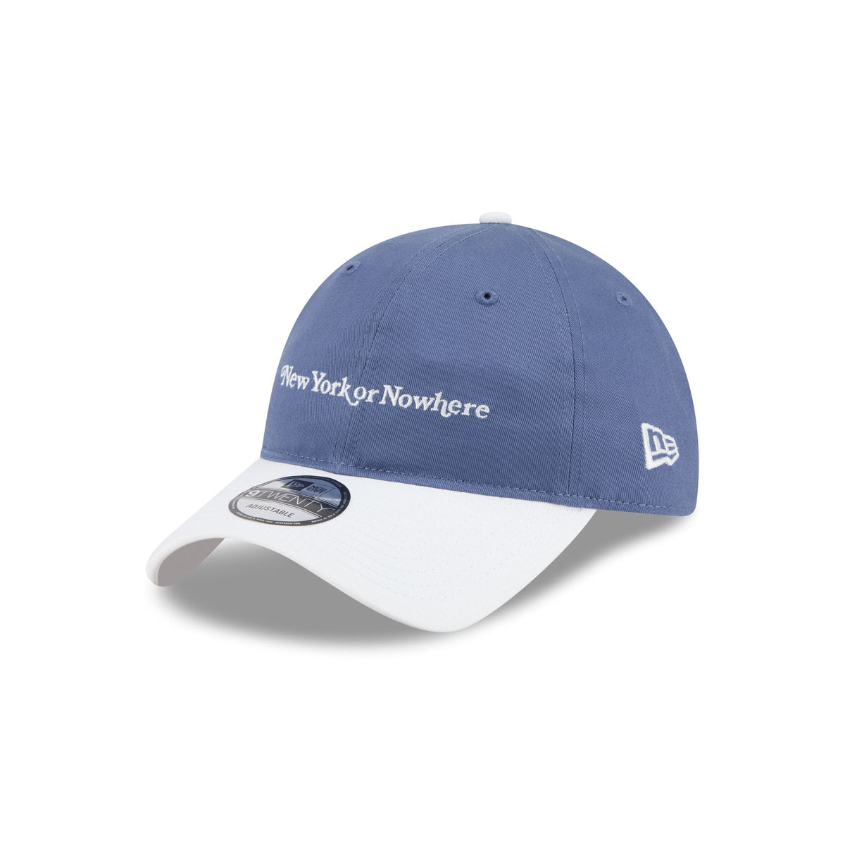 New York or Nowhere x New York Yankees Slate Blue Script 9TWENTY Adjustable Hat