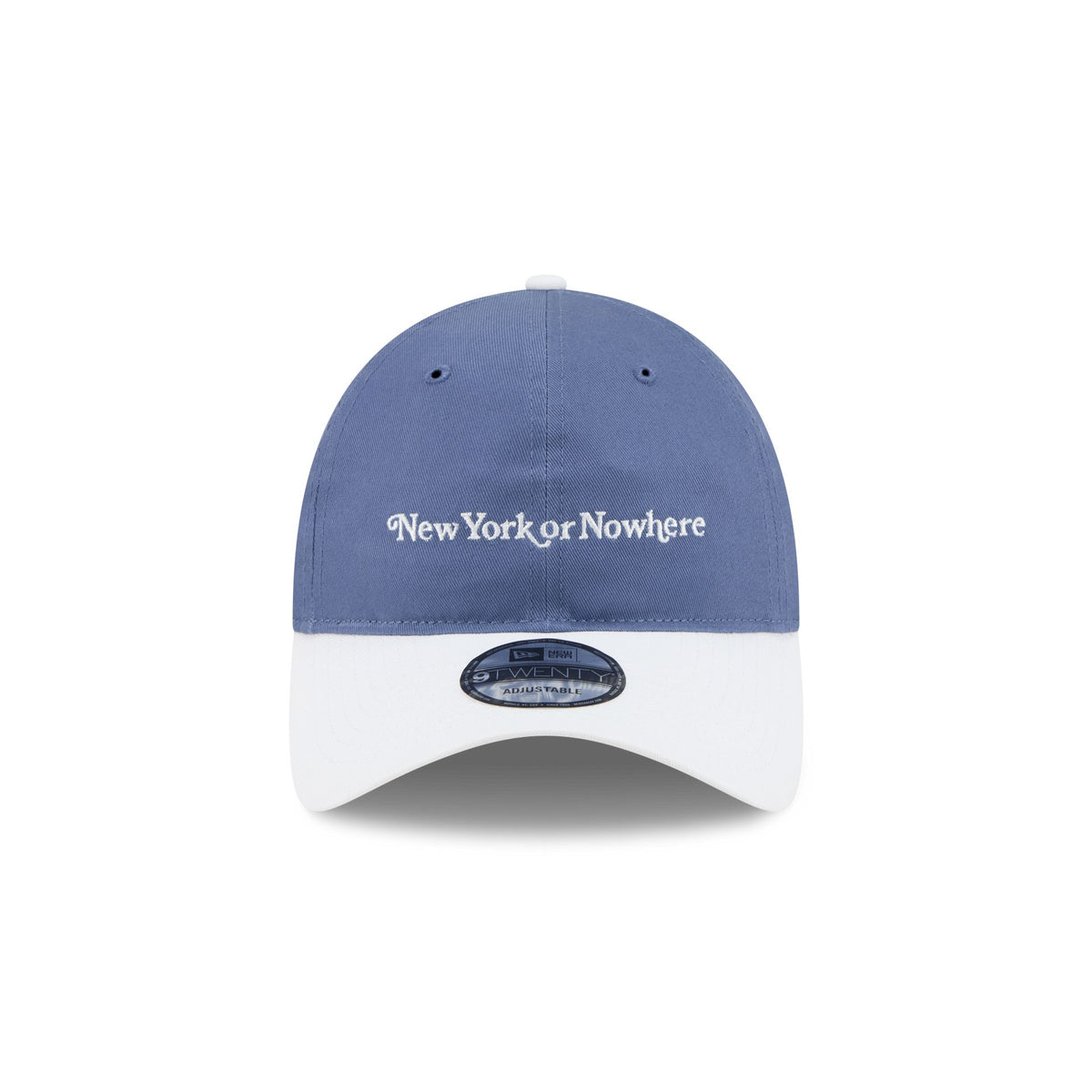 New York or Nowhere x New York Yankees Slate Blue Script 9TWENTY Adjustable Hat
