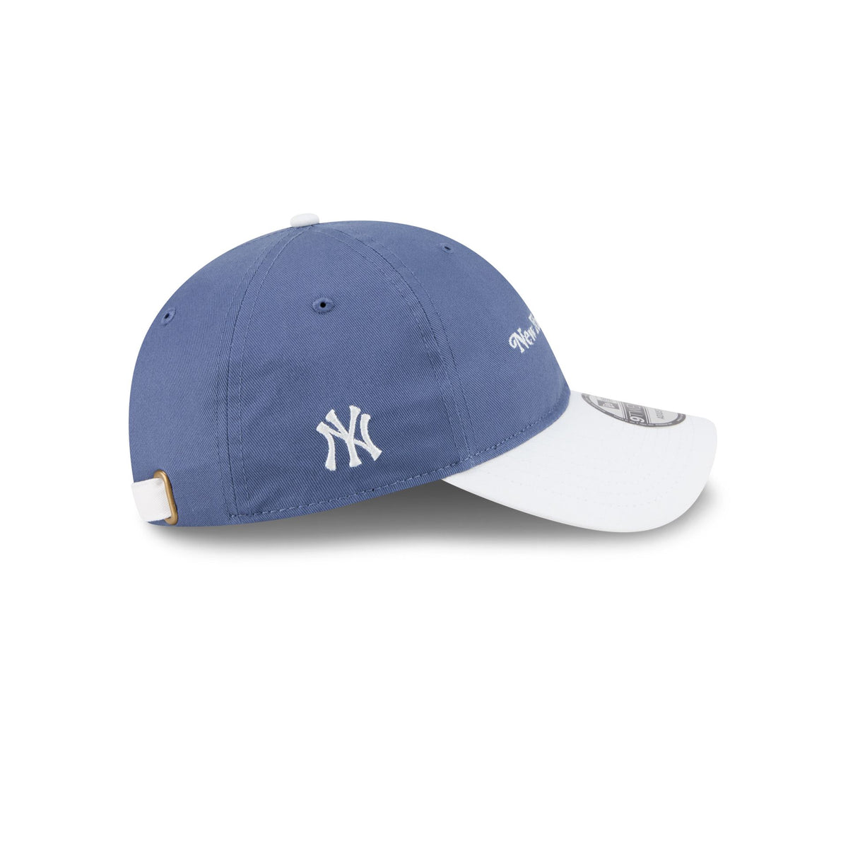 New York or Nowhere x New York Yankees Slate Blue Script 9TWENTY Adjustable Hat