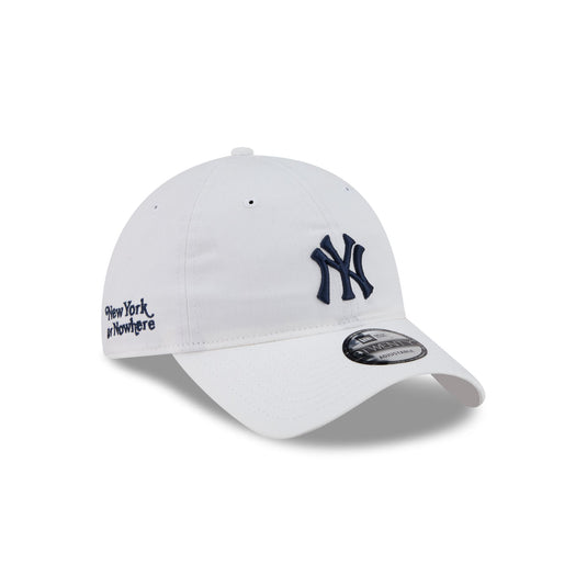 New York or Nowhere x New York Yankees Optic White 9TWENTY Adjustable Hat