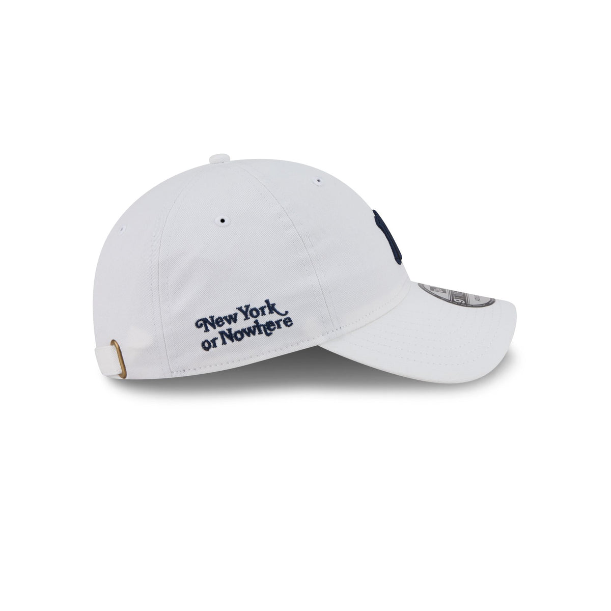 New York or Nowhere x New York Yankees Optic White 9TWENTY Adjustable Hat