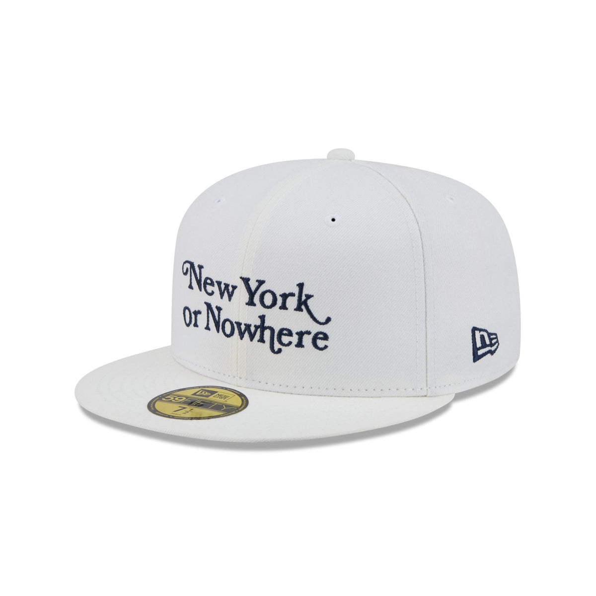 New York or Nowhere x New York Yankees Optic White 59FIFTY Fitted Hat