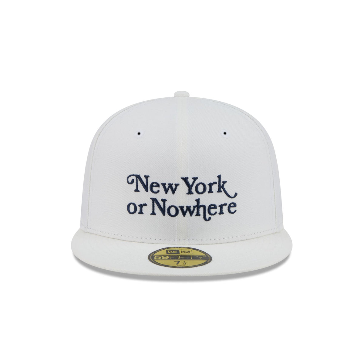 New York or Nowhere x New York Yankees Optic White 59FIFTY Fitted Hat
