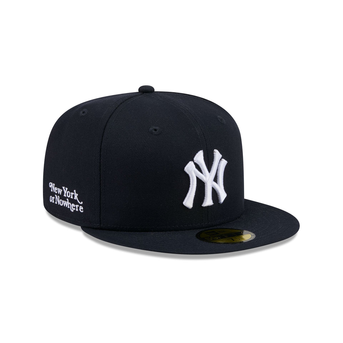 New York or Nowhere x New York Yankees Navy Side 59FIFTY Fitted Hat