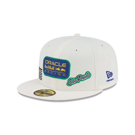 2026 Brazil Race Special Oracle Red Bull Racing Chrome White 59FIFTY Fitted Hat
