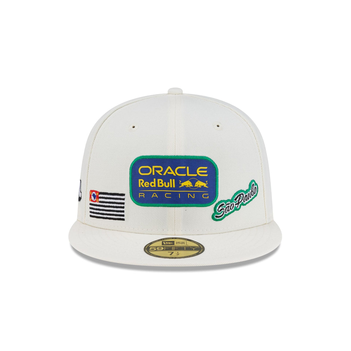 2026 Brazil Race Special Oracle Red Bull Racing Chrome White 59FIFTY Fitted Hat