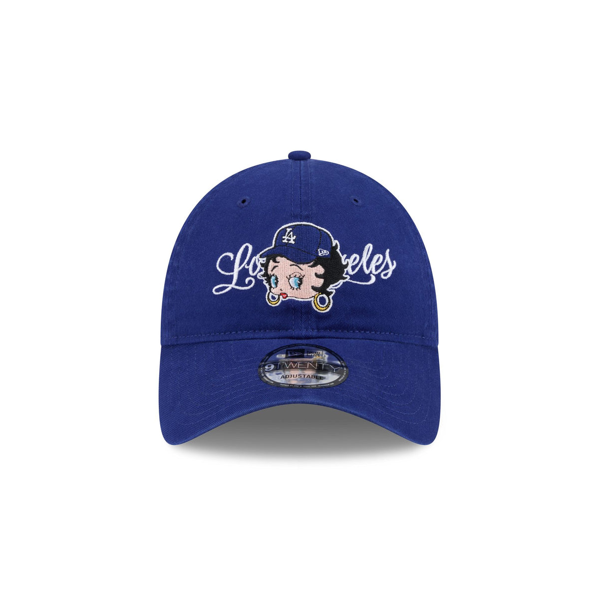 Bella Doña x Betty Boop x Los Angeles Dodgers Script 9TWENTY Adjustable Hat