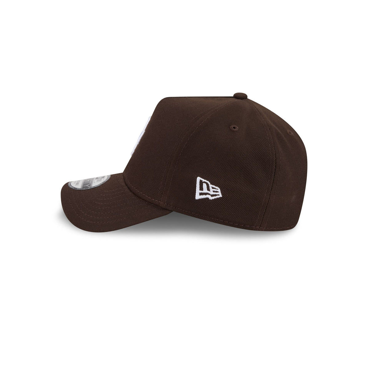 Bella Doña x Betty Boop x Los Angeles Dodgers Script Brown 9FORTY A-Frame Snapback Hat