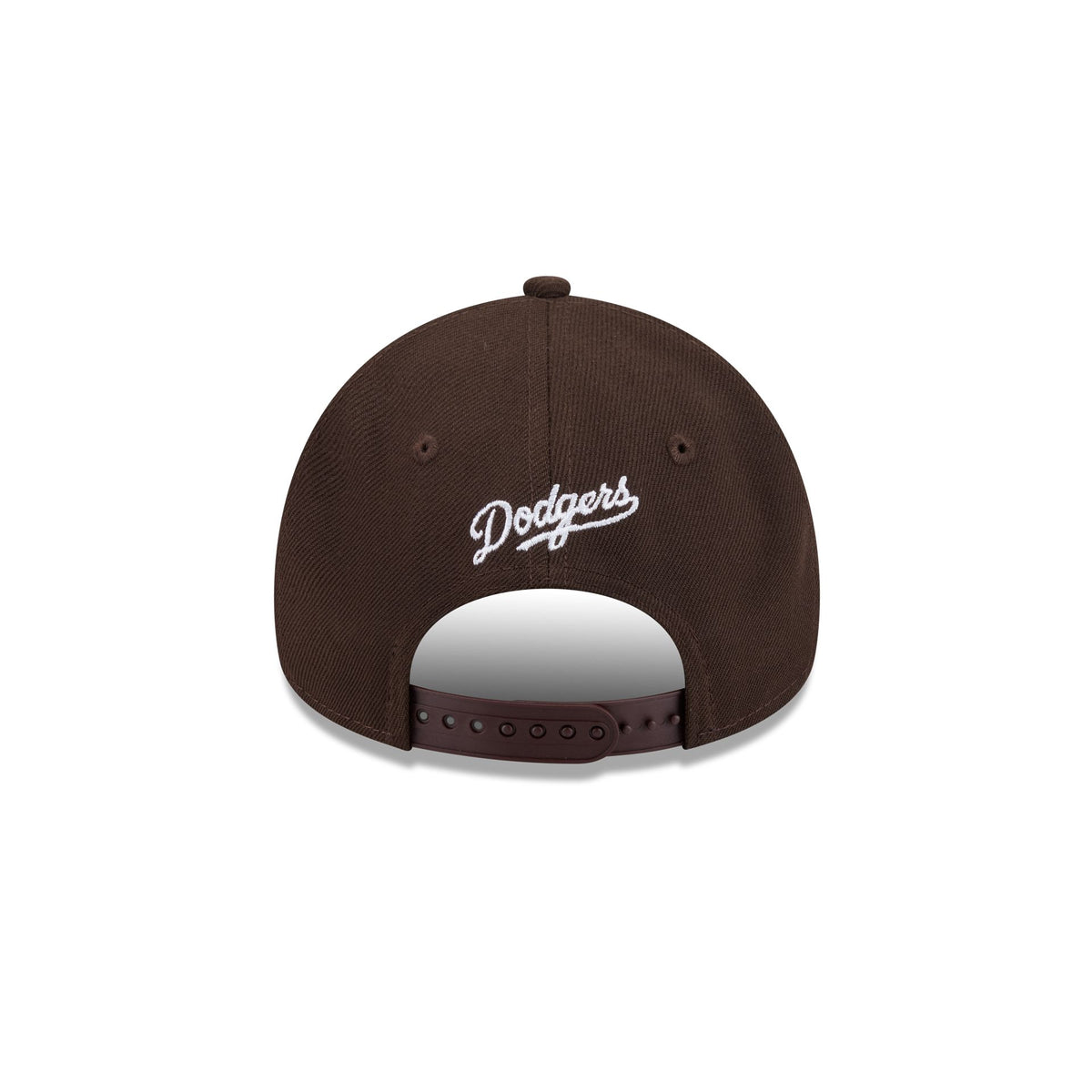 Bella Doña x Betty Boop x Los Angeles Dodgers Script Brown 9FORTY A-Frame Snapback Hat