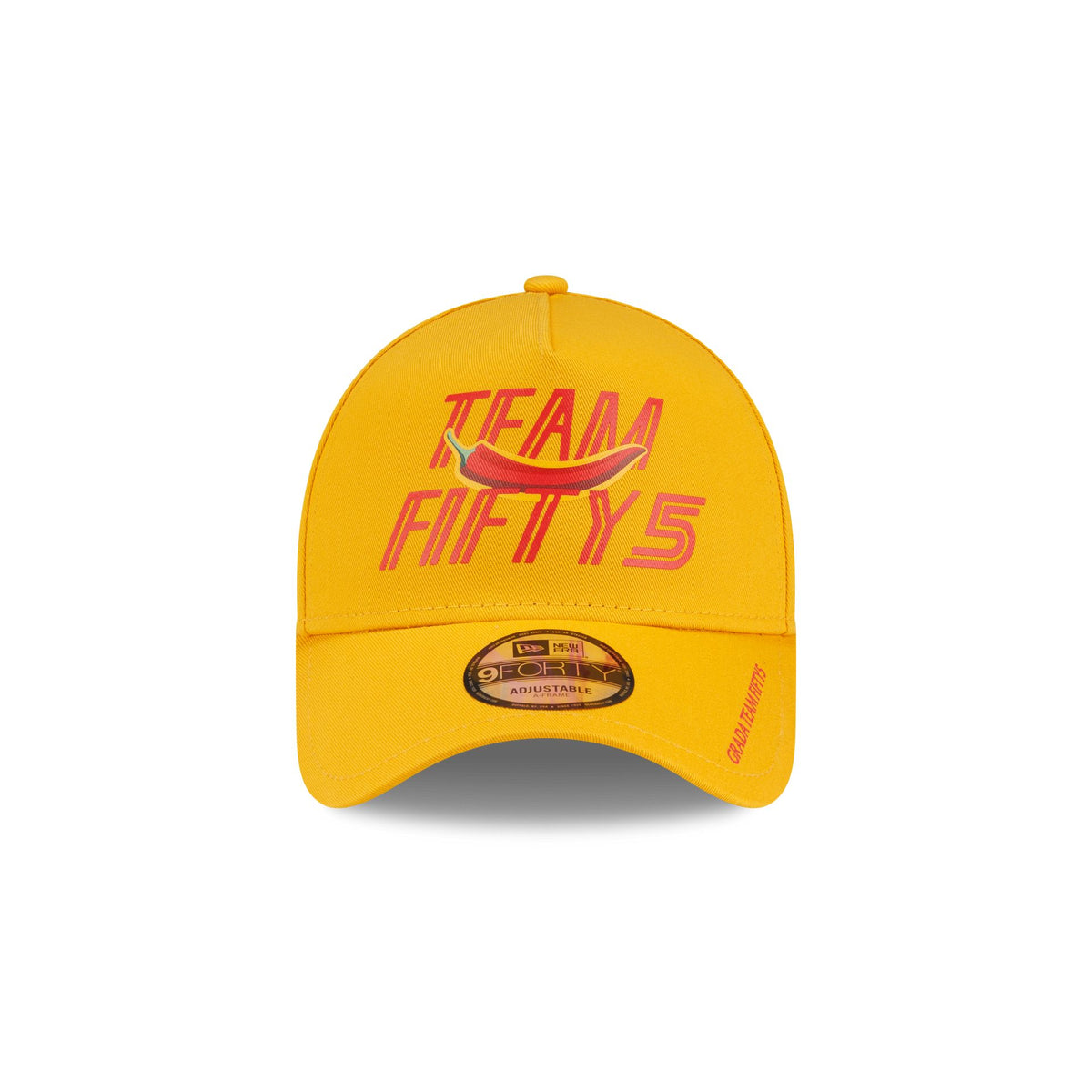 Team Fifty 5 Carlos Sainz Gold 9FORTY A-Frame Snapback Hat