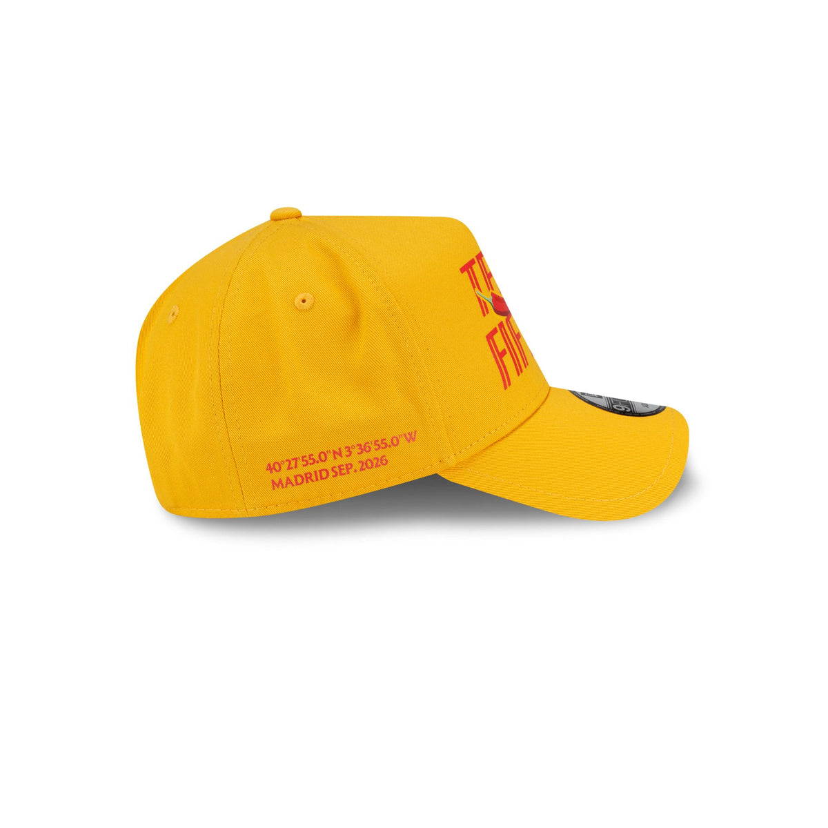Team Fifty 5 Carlos Sainz Gold 9FORTY A-Frame Snapback Hat