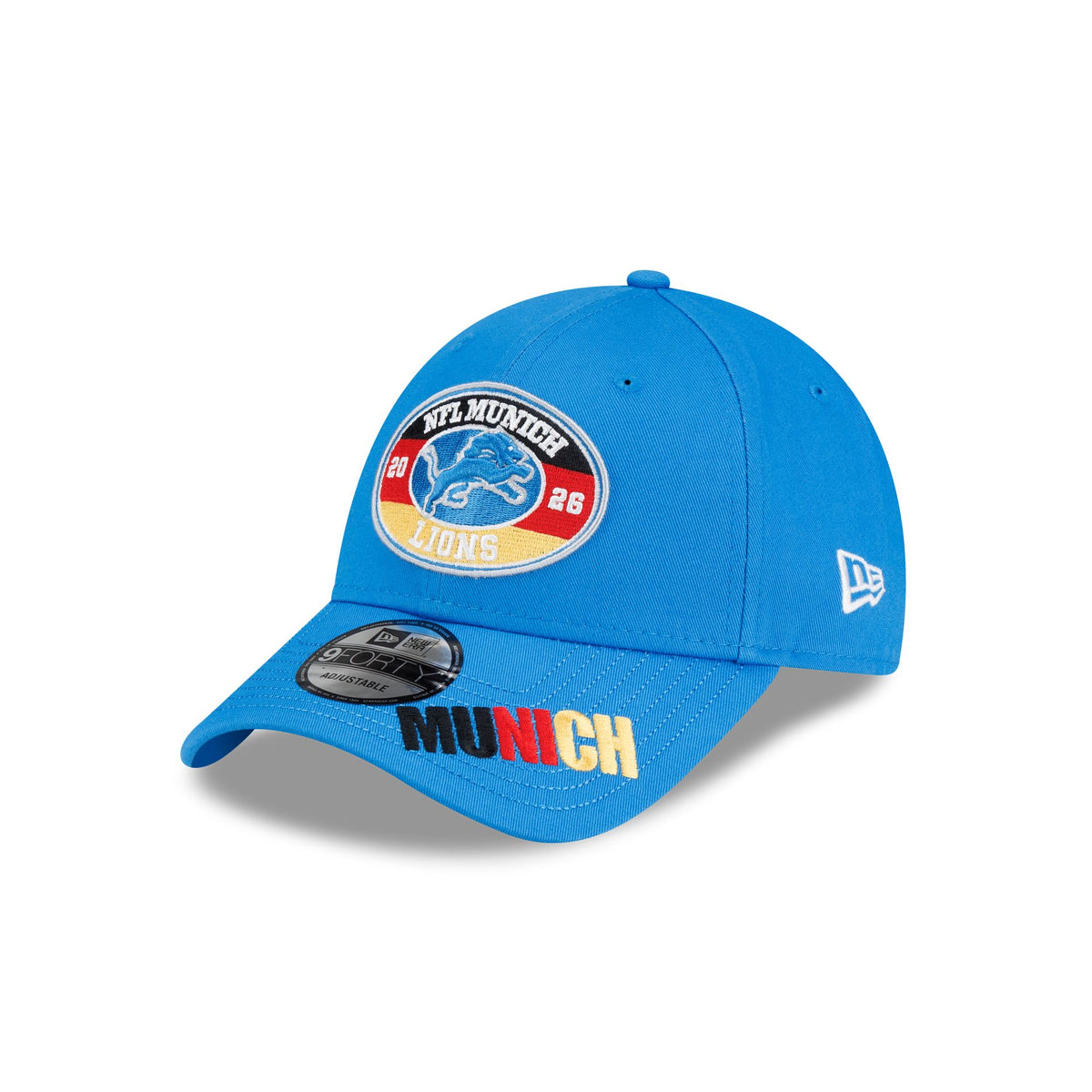 Detroit Lions 2026 International Games 9FORTY Snapback Hat