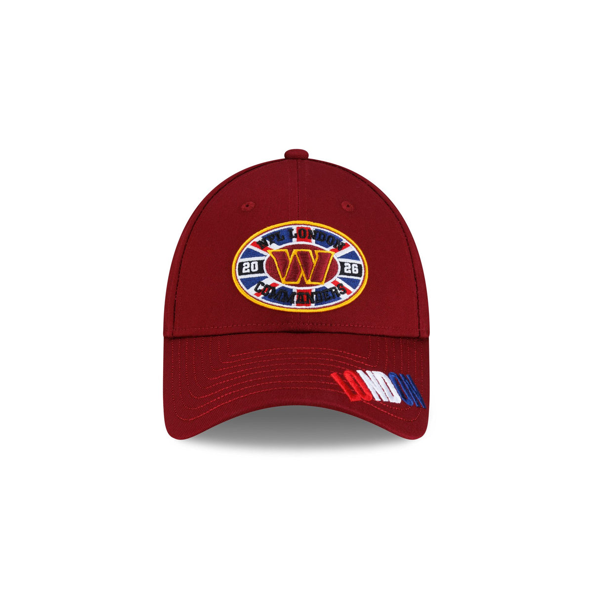 Washington Commanders 2026 International Games 9FORTY Snapback Hat