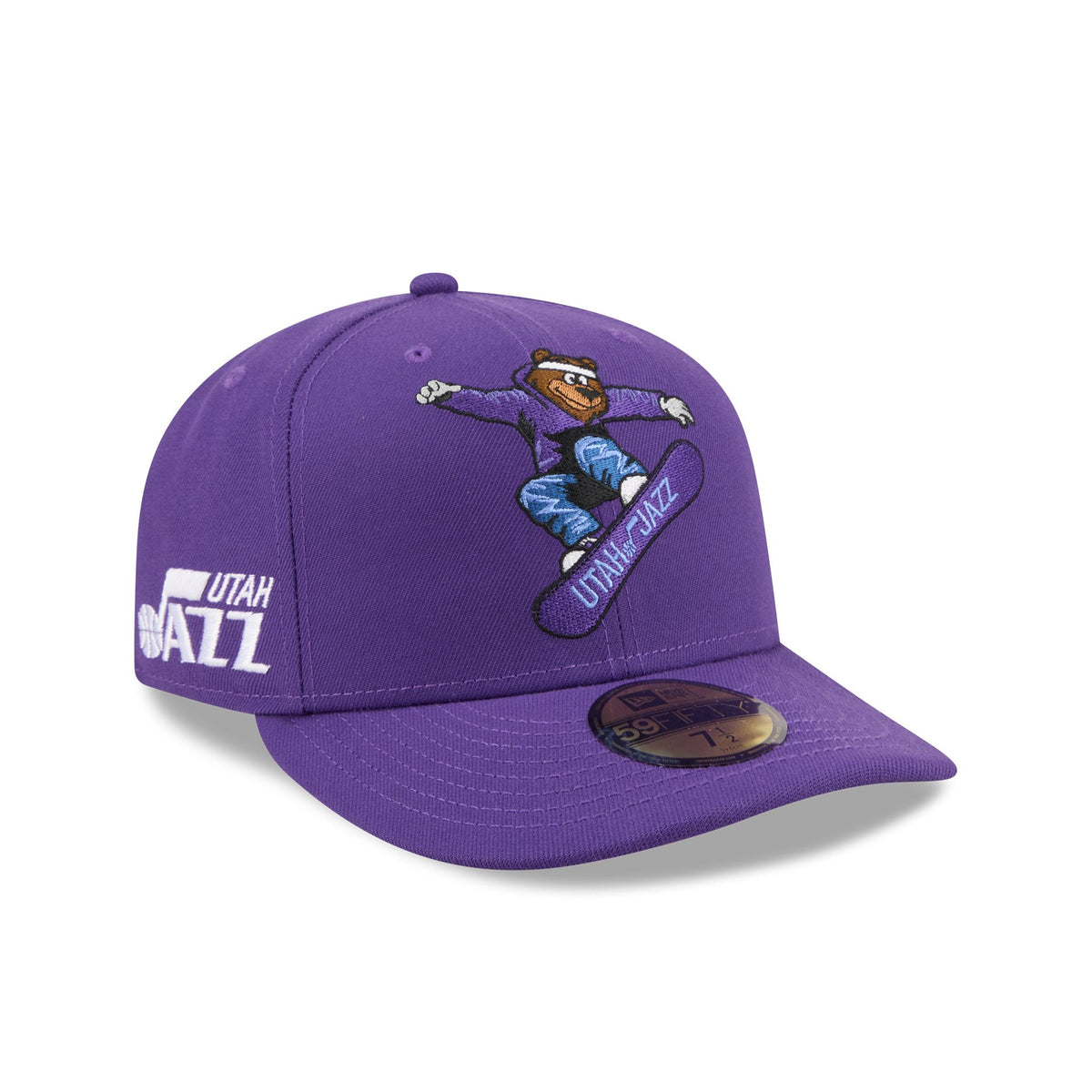 Utah Jazz Mascot 59FIFTY Fitted Hat