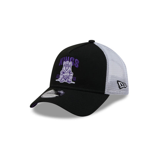 Sacramento Kings Mascot 9FORTY A-Frame Trucker Hat