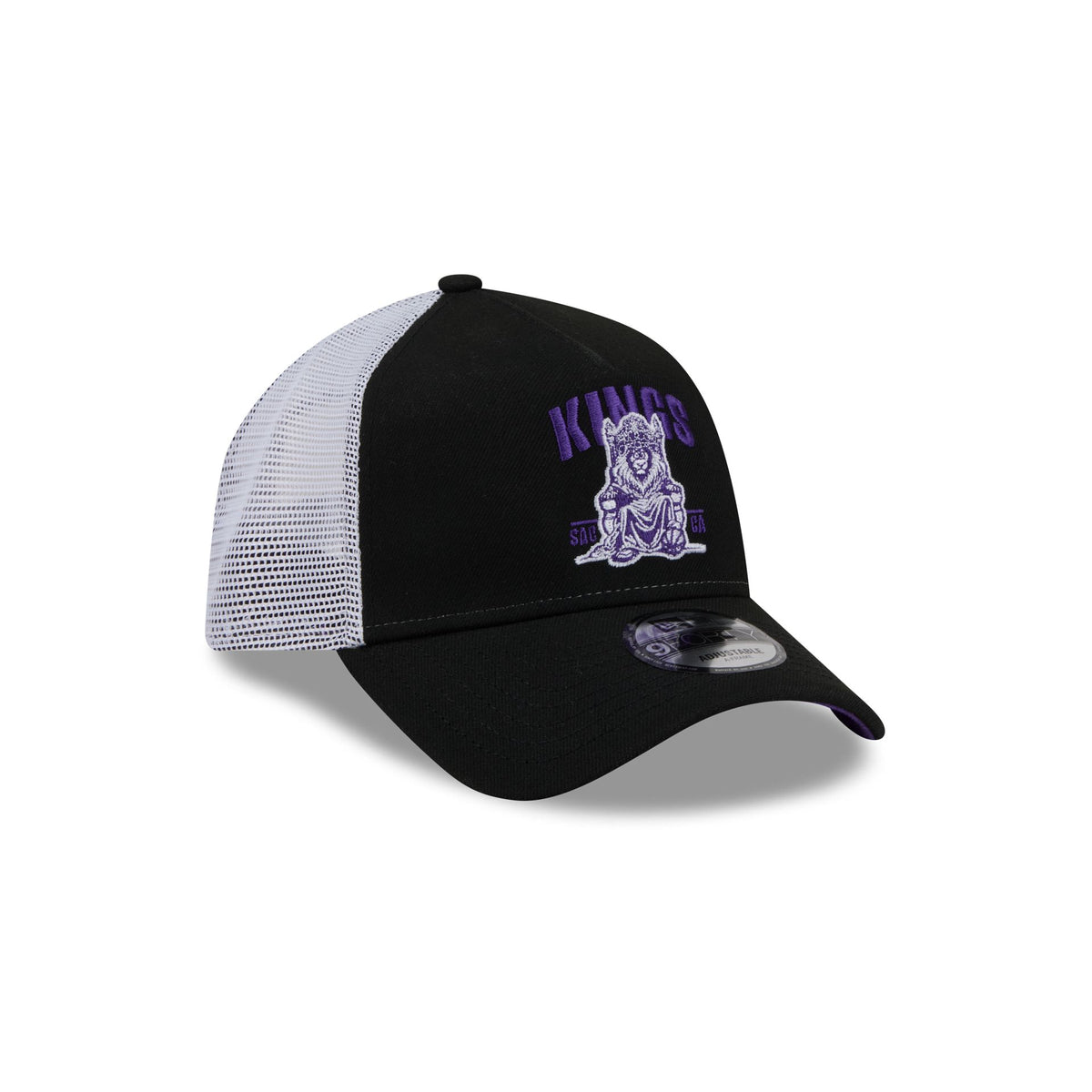 Sacramento Kings Mascot 9FORTY A-Frame Trucker Hat