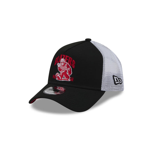 Portland Trail Blazers Mascot 9FORTY A-Frame Trucker Hat