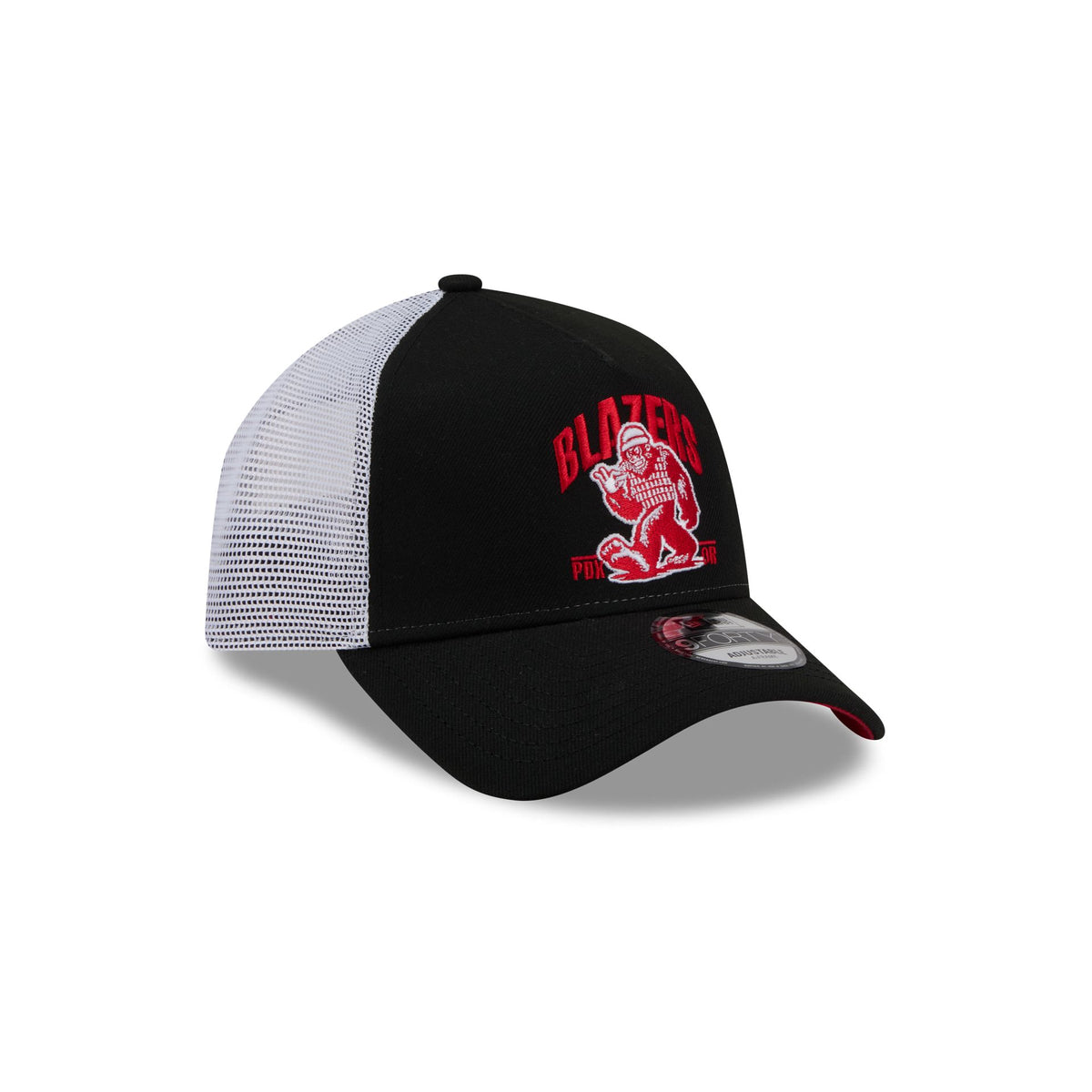 Portland Trail Blazers Mascot 9FORTY A-Frame Trucker Hat
