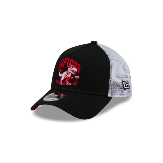 Toronto Raptors Mascot 9FORTY A-Frame Trucker Hat