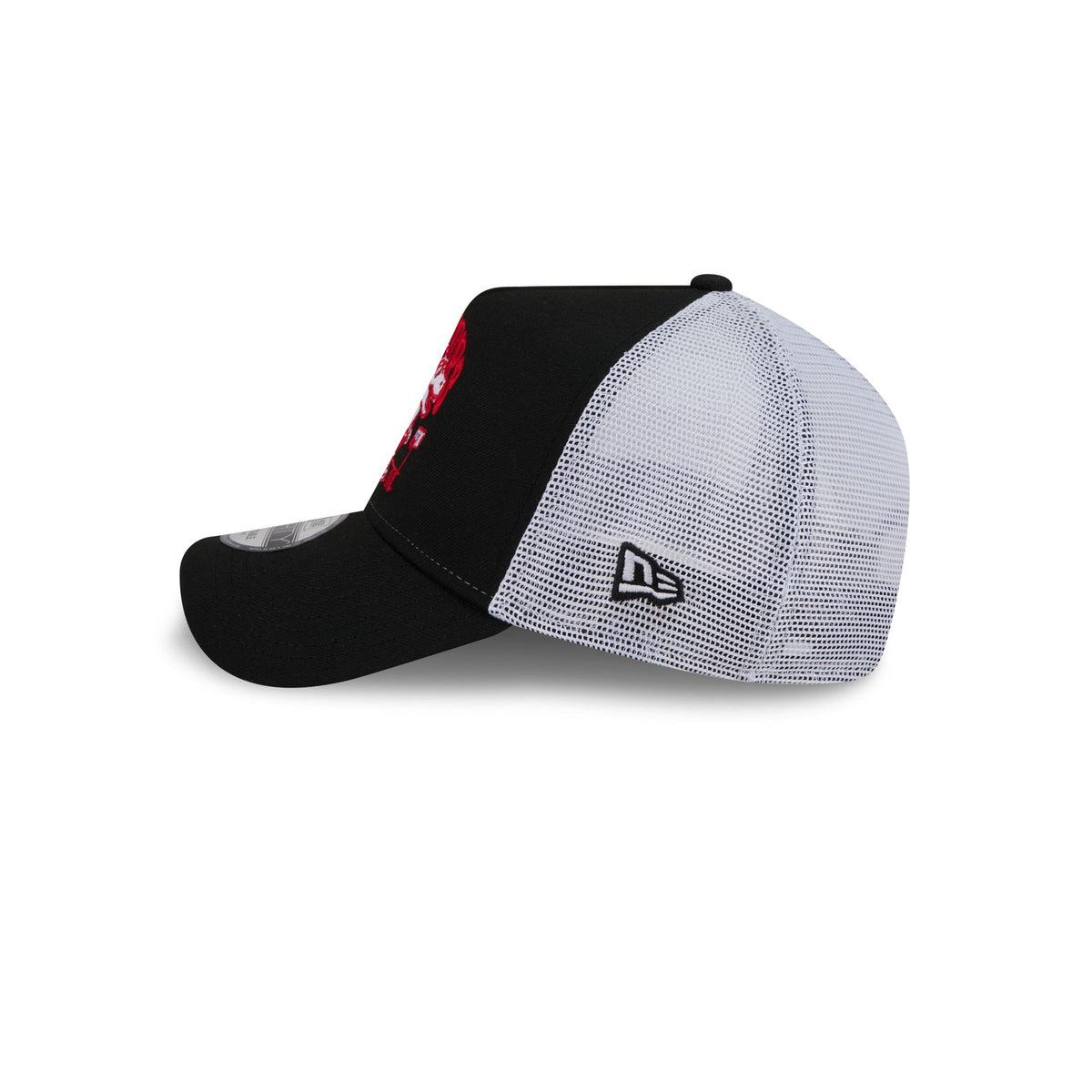 Toronto Raptors Mascot 9FORTY A-Frame Trucker Hat