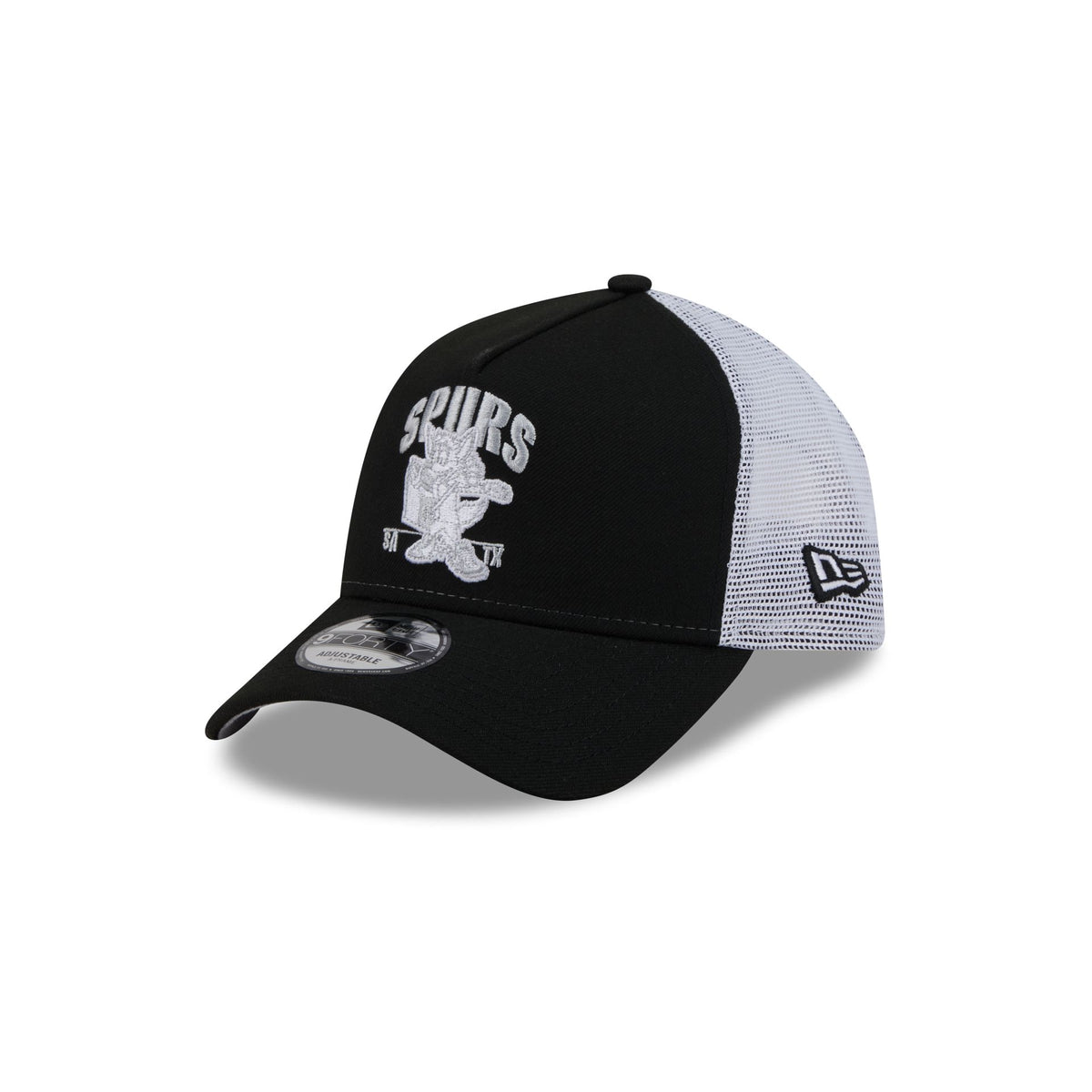 San Antonio Spurs Mascot 9FORTY A-Frame Trucker Hat