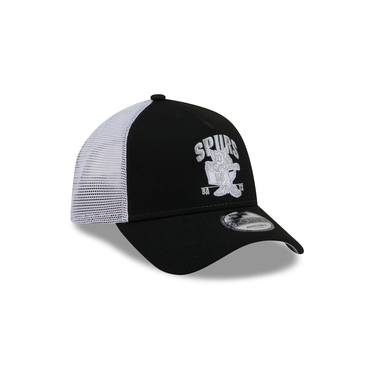 San Antonio Spurs Mascot 9FORTY A-Frame Trucker Hat