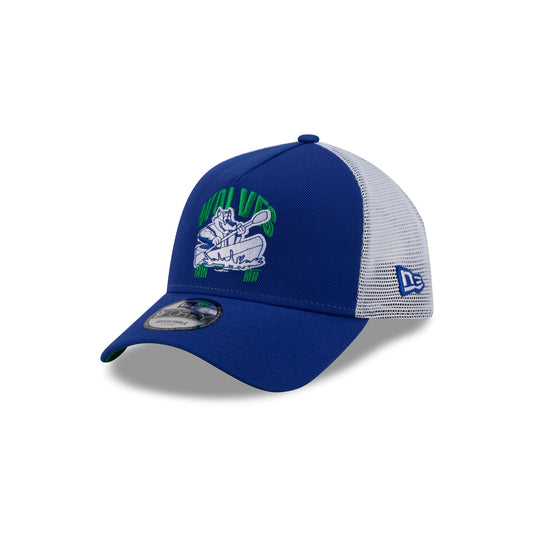Minnesota Timberwolves Mascot 9FORTY A-Frame Trucker Hat