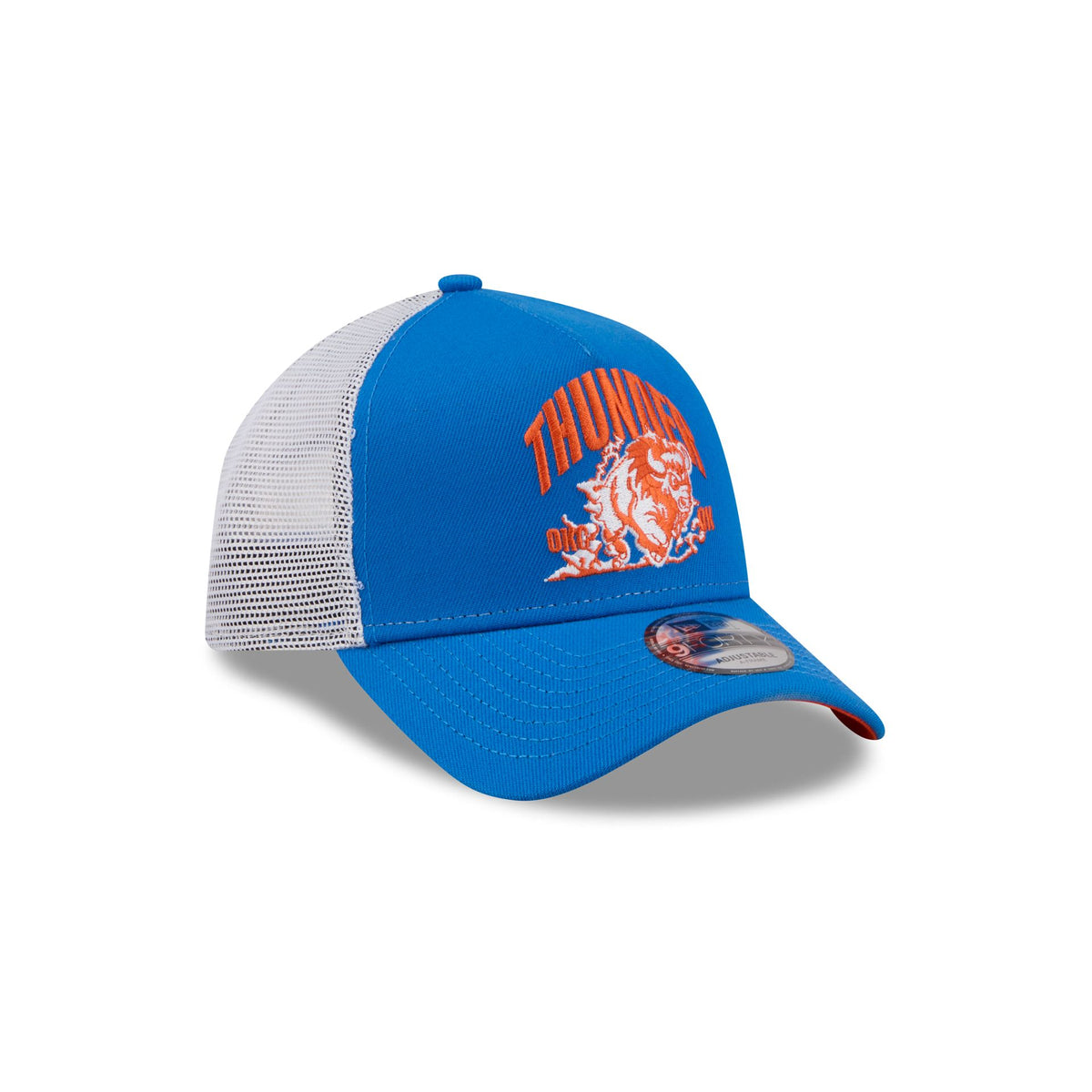 Oklahoma City Thunder Mascot 9FORTY A-Frame Trucker Hat