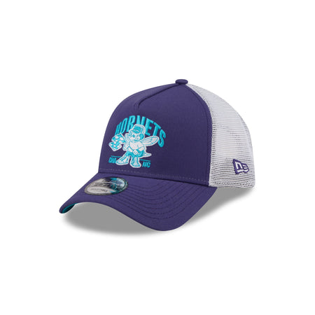 Charlotte Hornets Mascot 9FORTY A-Frame Trucker Hat