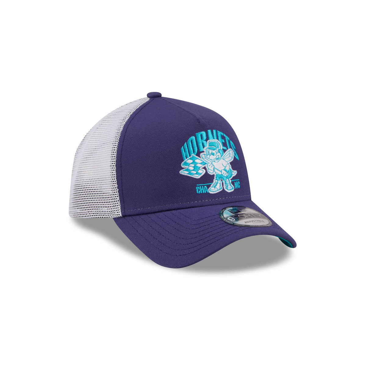 Charlotte Hornets Mascot 9FORTY A-Frame Trucker Hat