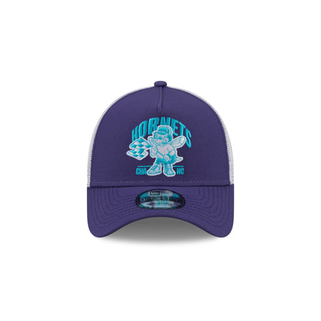 Charlotte Hornets Mascot 9FORTY A-Frame Trucker Hat