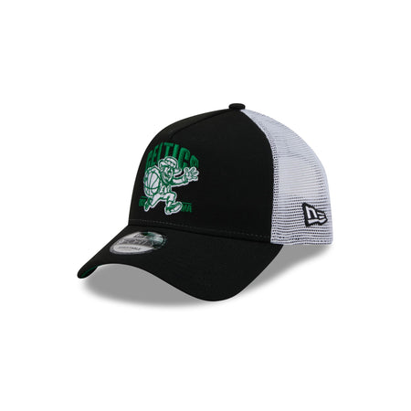 Boston Celtics Mascot 9FORTY A-Frame Trucker Hat