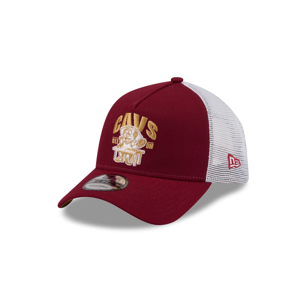 Cleveland Cavaliers Mascot 9FORTY A-Frame Trucker Hat