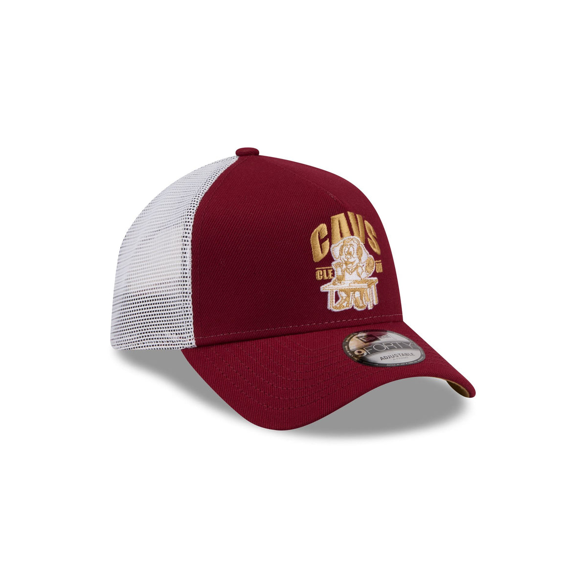 Cleveland Cavaliers Mascot 9FORTY A-Frame Trucker Hat