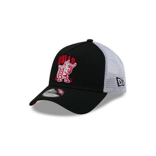 Chicago Bulls Mascot 9FORTY A-Frame Trucker Hat