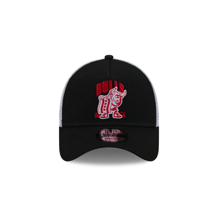Chicago Bulls Mascot 9FORTY A-Frame Trucker Hat