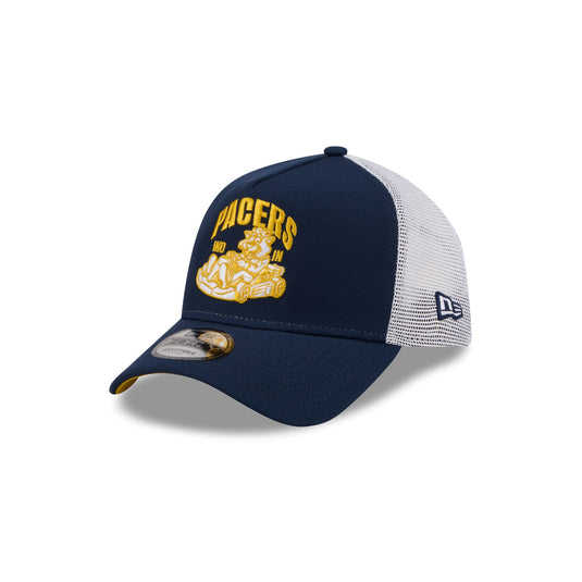 Indiana Pacers Mascot 9FORTY A-Frame Trucker Hat