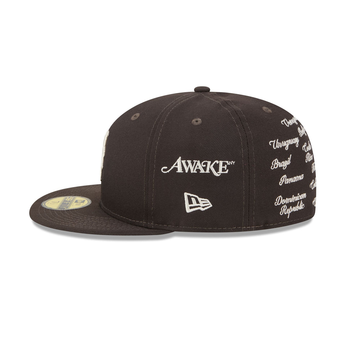 Awake NY x Flow Mayor x New York Mets Brown 59FIFTY Fitted Hat