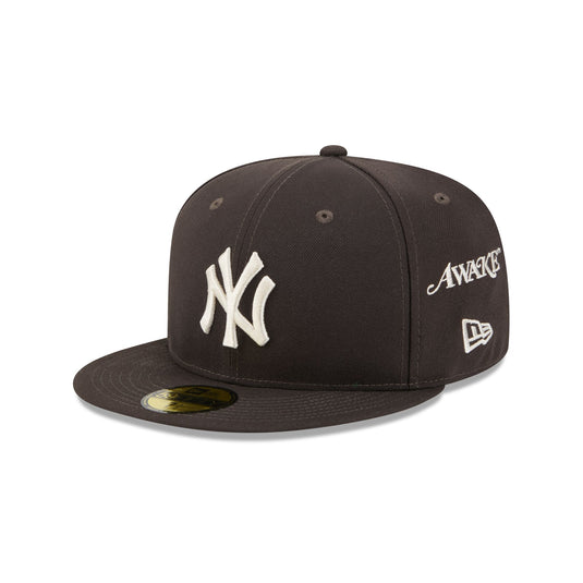 Awake NY x Flow Mayor x New York Yankees Brown 59FIFTY Fitted Hat