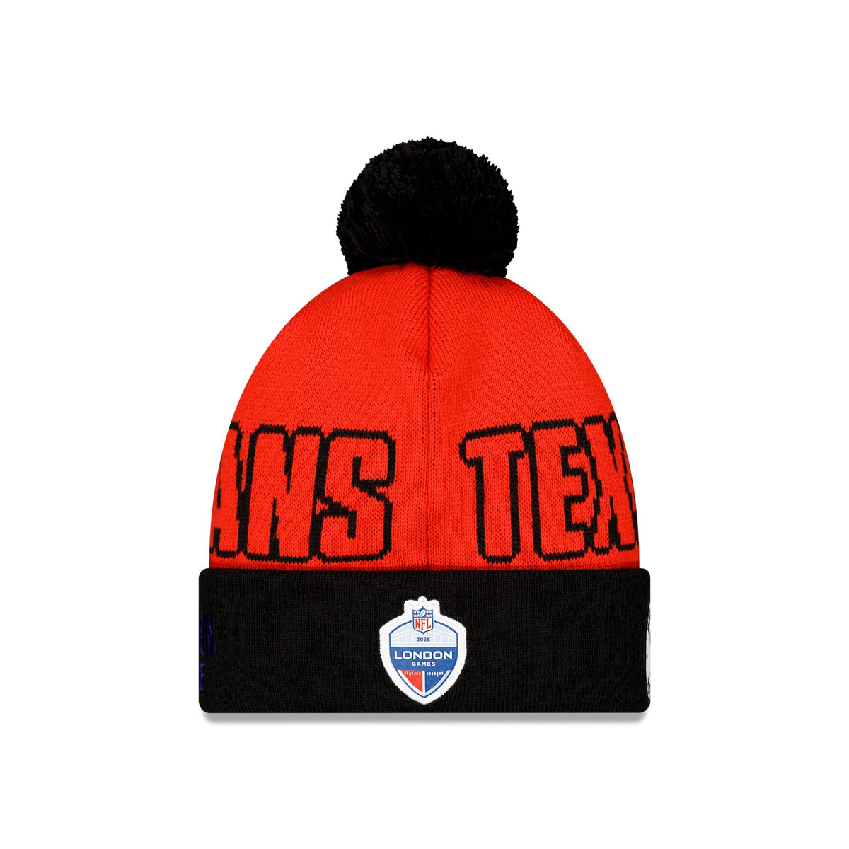 Houston Texans 2026 International Games Pom Knit Hat