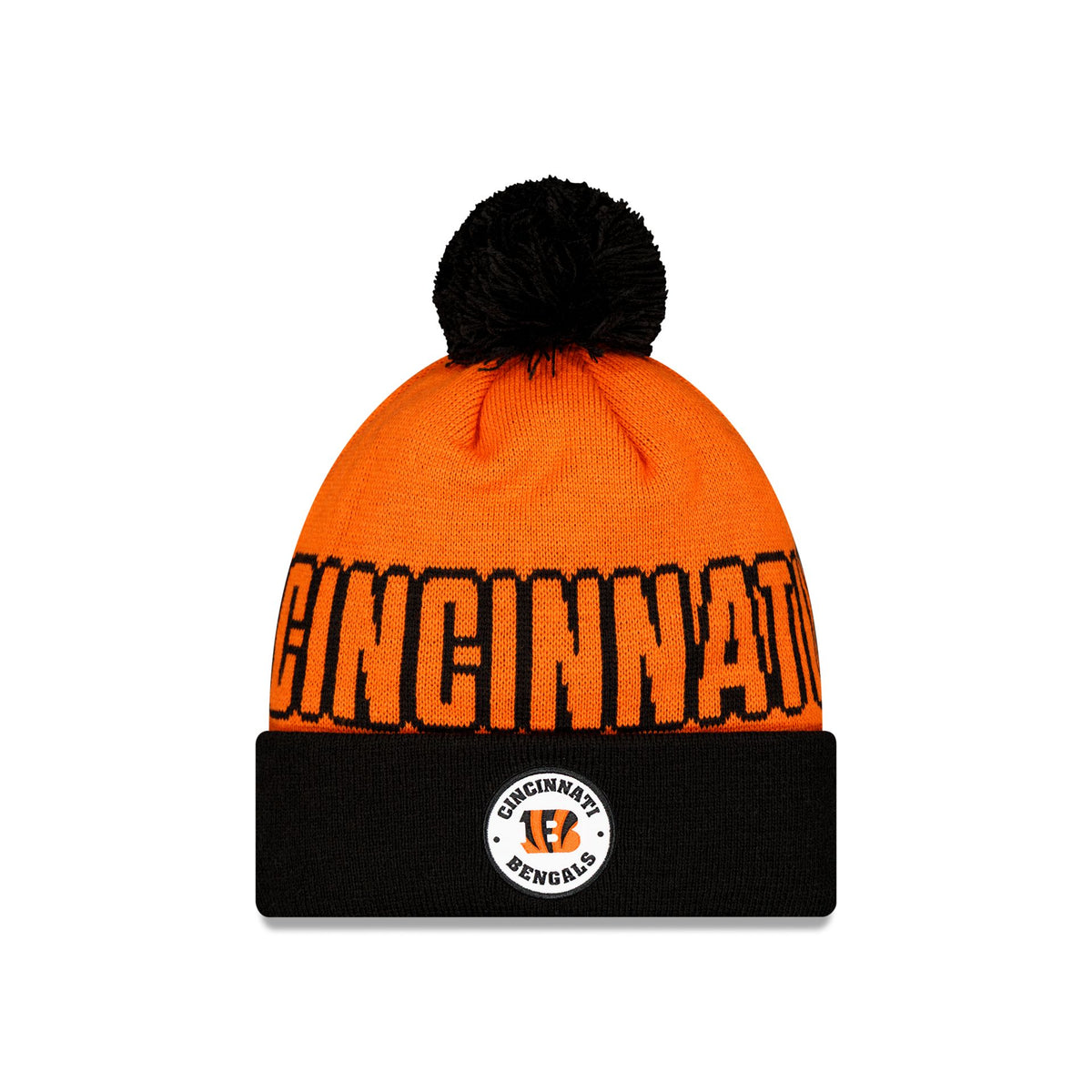 Cincinnati Bengals 2026 International Games Pom Knit Hat